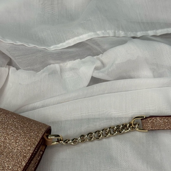 Kate Spade New York Chain Link Glitter Crossbody Bag